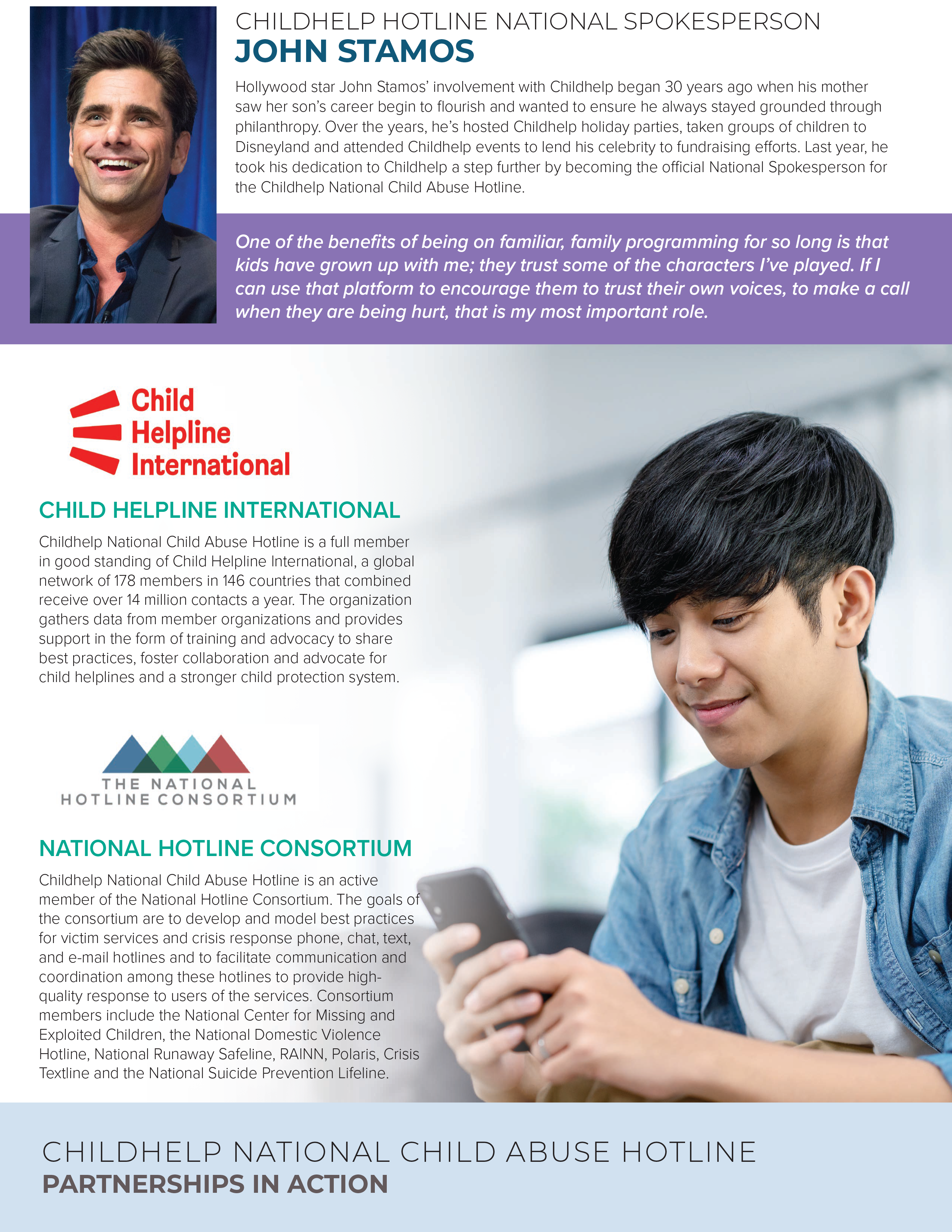 Childhelp National Child Abuse Hotline 2020 Impact Report